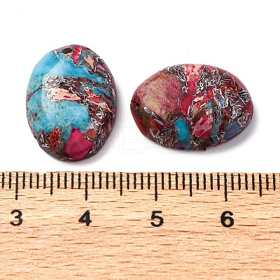 Synthetic Silver Line and Regalite/Imperial Jasper/Sea Sediment Jasper G-P299-L02-1