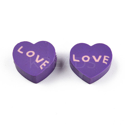Handmade Polymer Clay Beads CLAY-N010-084B-06-1