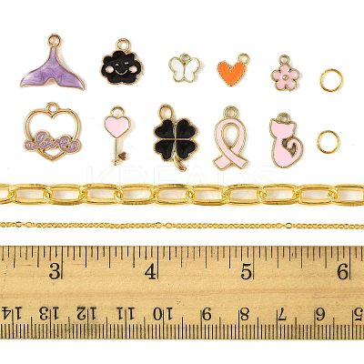 DIY Bracelet & Necklace Making Kits DIY-FS0010-11-1