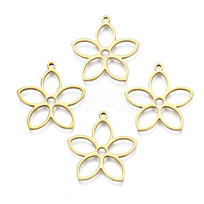 Ion Plating(IP) 201 Stainless Steel Pendants LS-STAS-N098-049LG-1