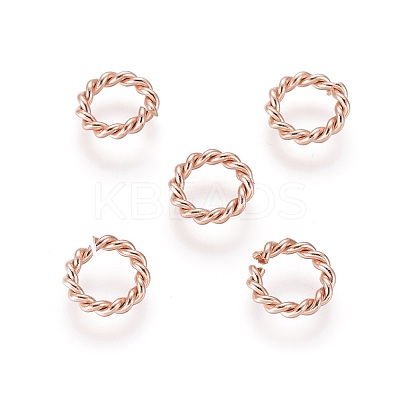 304 Stainless Steel Open Jump Rings STAS-F191-11RG-A-1