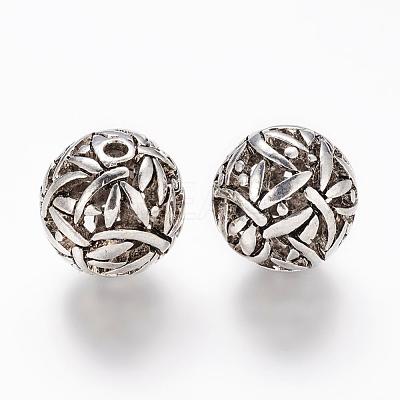 Tibetan Style Alloy Beads X-PALLOY-AD-18441-AS-1
