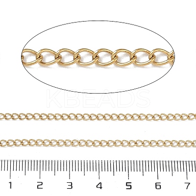 304 Stainless Steel Curb Chains CHS-K018-30G-1