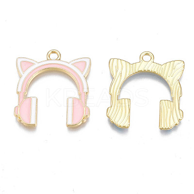 Alloy Enamel Pendants PALLOY-N170-022B-NR-1