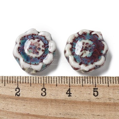 Handmade Porcelain Beads PORC-L080-G04-1