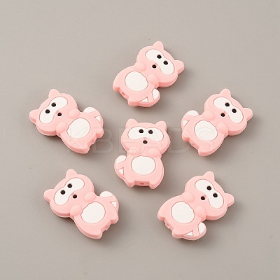 Food Grade Eco-Friendly Silicone Beads LS-SIL-WH0012-016C-1