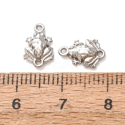 304 Stainless Steel Connector Charms STAS-N124-54P-1