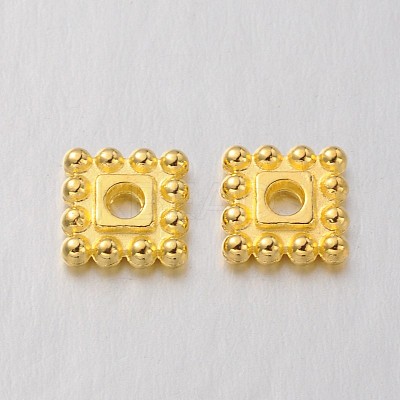 Tibetan Style Alloy Spacer Beads LS-TIBEB-P002-02G-RS-1