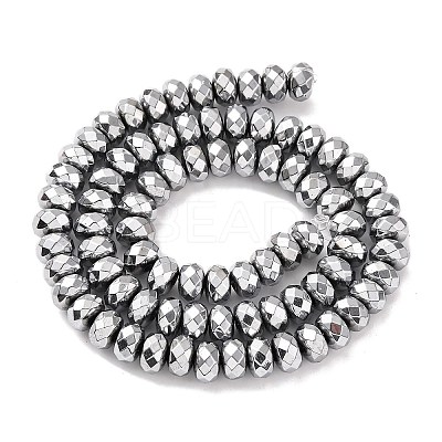 Electroplate Non-magnetic Synthetic Hematite Beads Strands G-J160-E-01-1