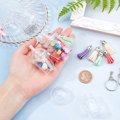 Cup Big Pendant Keychain DIY Making Kit DIY-SC0017-44-1