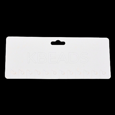 12-Slot Paper KeyChain Hanging Display Cards DIY-M074-01-1