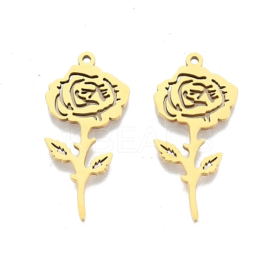 Ion Plating(IP) 201 Stainless Steel Pendants X-STAS-N098-110LG-1