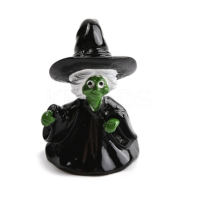 Halloween Resin Figurine Statues for Home Office Desktop Decoration DJEW-M017-04A-1