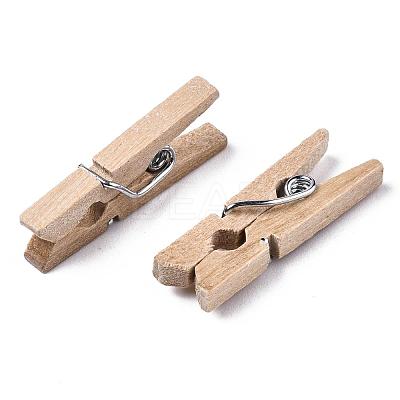 Wooden Craft Pegs Clips WOOD-R249-019-1