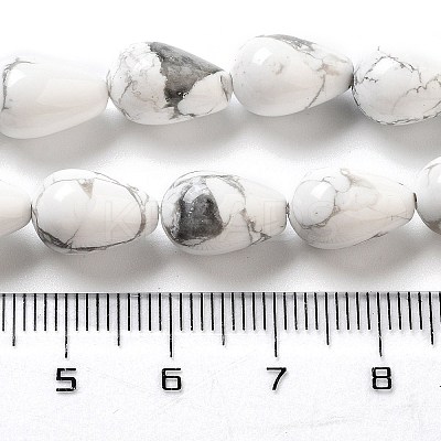 Natural Howlite Beads Strands G-B106-A26-02-1
