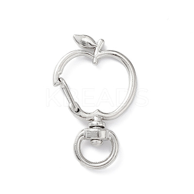Apple Alloy Swivel Clasps LS-FIND-L012-02P-1