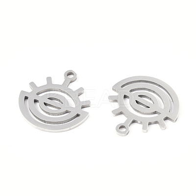 Non-Tarnish 201 Stainless Steel Pendants STAS-N091-159P-1