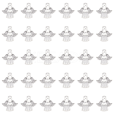 30Pcs Tibetan Style Alloy Pendants TIBEP-UN0001-14-1