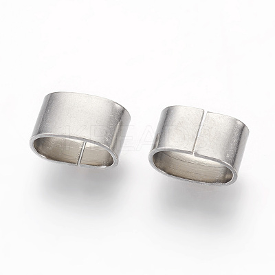 Tarnish Resistant 201 Stainless Steel Slide Charms STAS-G187-29P-C-1