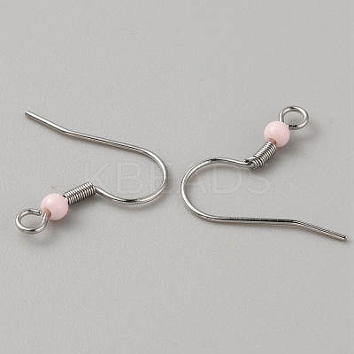 304 Stainless Steel Earring Hooks STAS-WH0027-64P-01-1