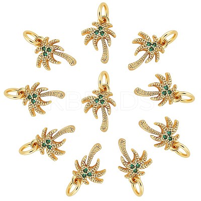 10Pcs Rack Plating Brass Micro Pave Cubic Zirconia Charms ZIRC-SZ0003-83-1
