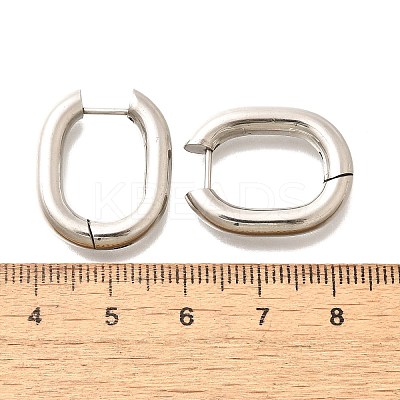 201 Stainless Steel Hoop Earrings EJEW-Q026-12P-A-1