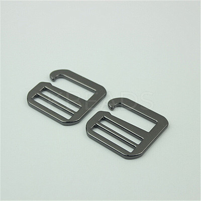 Zinc Alloy Slide Buckle Adjuster PURS-PW0001-143B-1