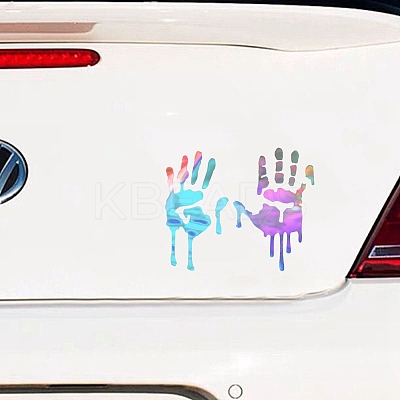 Car Decals- 1 Pcs Hand Car Hood Sticker ST-F711-1-1