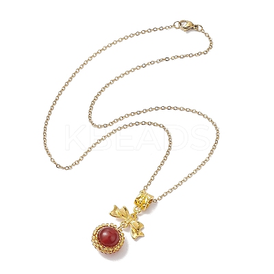 304 Stainless Steel Necklaces NJEW-MZ00026-1