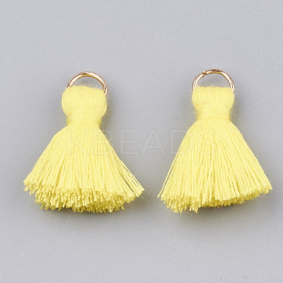 Polycotton(Polyester Cotton) Tassel Pendant Decorations FIND-S280-14-1