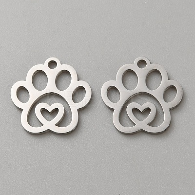 304 Stainless Stel Pendants STAS-WH0043-33P-1