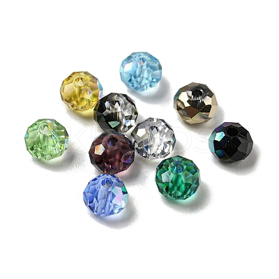 Electroplate Glass Beads EGLA-Z004-01B-M-1