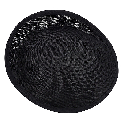 Linen Cloth Mini Hat Fascinator Base AJEW-WH0472-53B-1