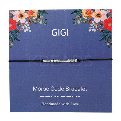 Gigi Morse Code Bracelets FS-WG6A0C8-16-1