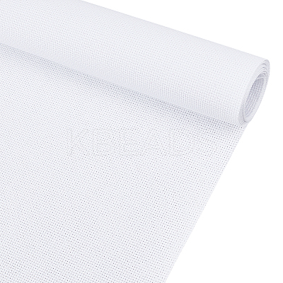 Cotton with Synthetic Fiber Cross Stitch Fabric DIY-WH0671-206B-02-1
