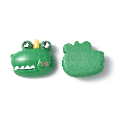 Opaque Resin Cabochons CRES-P023-02A-1