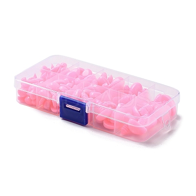 106Pcs Triangle Plastic Doll Craft Safety Noses DIY-P081-A03-1