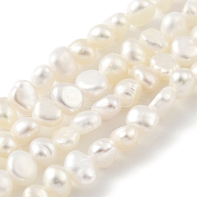 Natural Cultured Freshwater Pearl Beads Strands PEAR-A006-02E-X-1