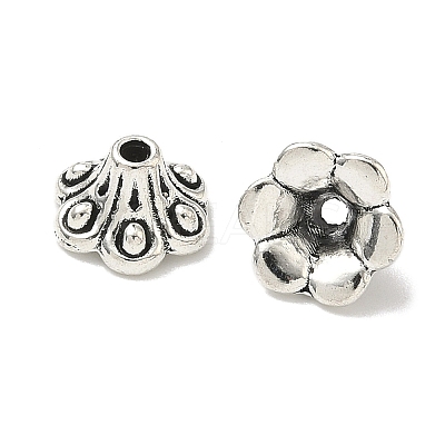 Tibetan Style Bell Filigree Bead Caps LS-TIBE-A23845-AS-FF-1