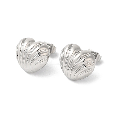 Non-Tarnish 304 Stainless Steel Stud Earrings EJEW-S230-01P-1