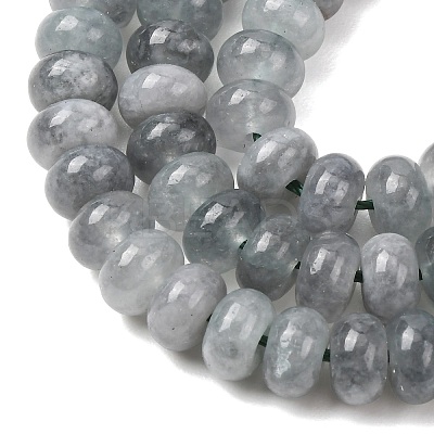 Natural White Jade Beads Strands G-E507-01-12-1