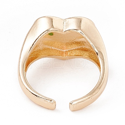 Twelve Constellations Enamel Open Cuff Rings ENAM-G202-01LG-1
