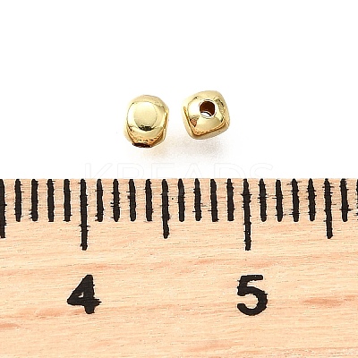 Brass Beads KK-V011-08G-1