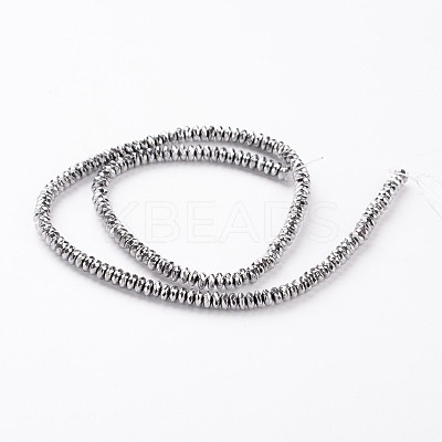 Non-magnetic Synthetic Hematite Beads Strands X-G-A140-10-1