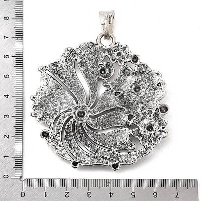 Tibetan Style Alloy Big Pendants LS-PALLOY-D362-02AS-A-1