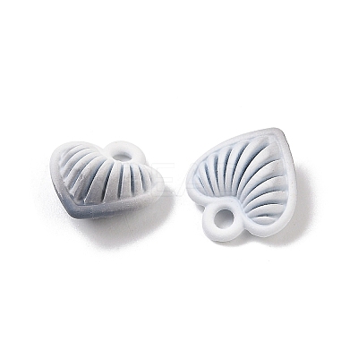 Spray Painted Alloy Pendants PALLOY-S038-15E-1