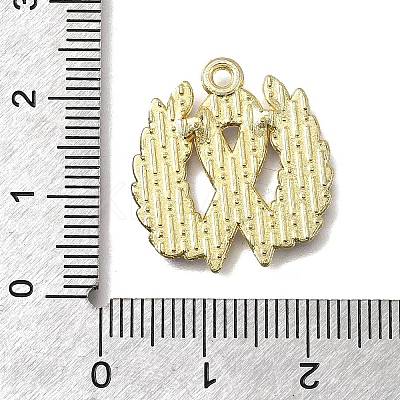 Alloy Enamel Pendants FIND-Z094-01G-03B-1