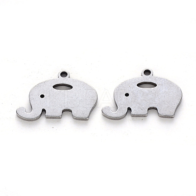 Tarnish Resistant 304 Stainless Steel Pendants STAS-N092-54-1