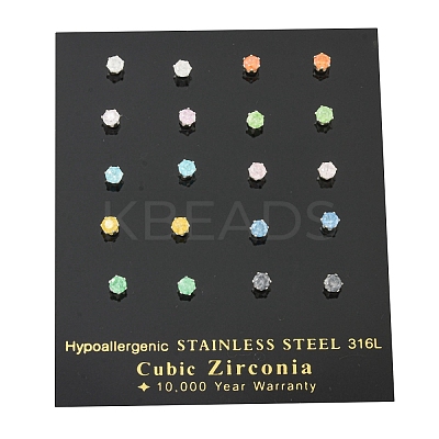 304 Stainless Steel Stud Earrings EJEW-I308-01A-1