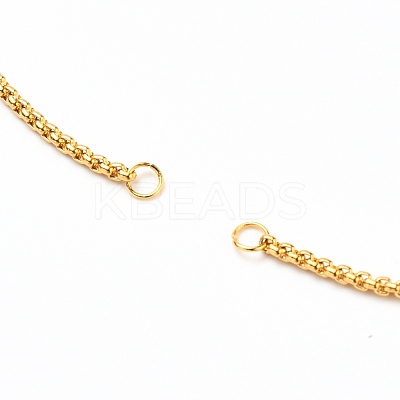 Adjustable 304 Stainless Steel Box Chain Slider Bracelet/Bolo Bracelets Making AJEW-JB00781-02-1